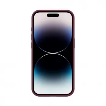 Connect Apple iPhone 15 Pro Custodia ibrida con magnete PC+TPU prugna