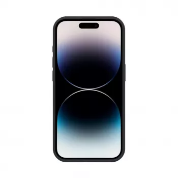 Connect Apple iPhone 15 Pro Max Custodia ibrida con magnete, PC+TPU, nera