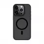 Connect Apple iPhone 15 Pro Max Custodia ibrida con magnete, PC+TPU, nera