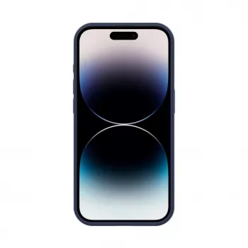 Connect Apple iPhone 15 Pro Max Custodia ibrida con magnete, PC+TPU, blu