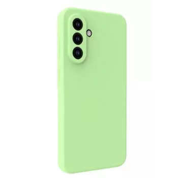Evelatus Samsung Galaxy A55 Custodia in silicone Premium Soft Touch menta