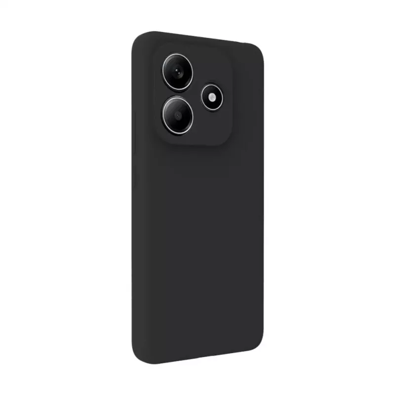 Evelatus Xiaomi Poco X6 Pro Custodia in silicone Premium Soft Touch nera