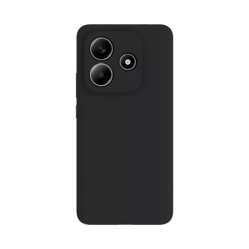 Evelatus Xiaomi Poco X6 Pro Custodia in silicone Premium Soft Touch nera