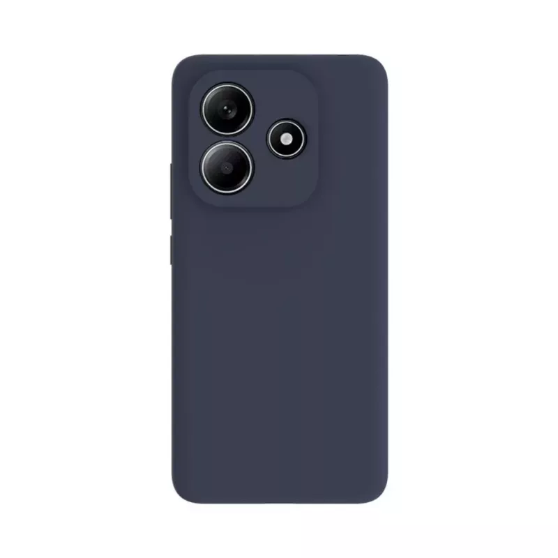 Evelatus Xiaomi Poco X6 Custodia in silicone Premium Soft Touch blu