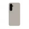 Evelatus Samsung Galaxy S24 Custodia in silicone Premium Soft Touch argento