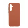 Evelatus Samsung Galaxy S24 Ultra Custodia in silicone Premium Soft Touch marrone
