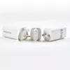 Evelatus Caricabatterie rapido 65W Max UK USB-C1/USB-C1/USB-A bianco