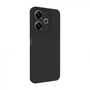Connect Xiaomi Redmi Note 13 Pro Custodia in silicone soft touch premium nero