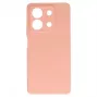 Connect Xiaomi Redmi Note 13 Pro Custodia in silicone soft touch premium rosa sabbia
