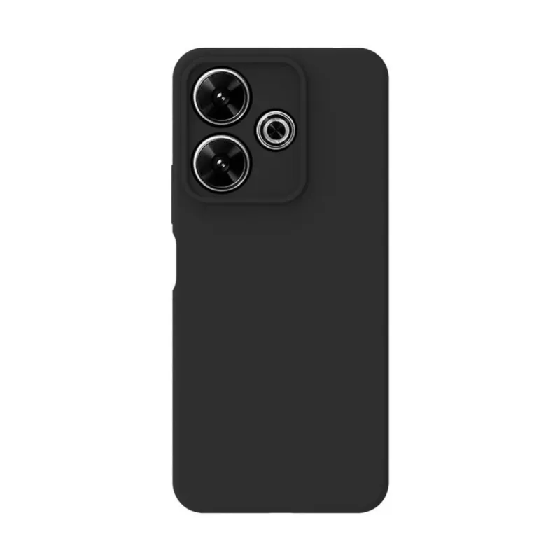 Connect Xiaomi Redmi Note 13 Pro Plus Custodia in silicone soft touch premium nero