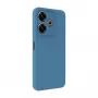 Connect Xiaomi Redmi Note 13 Pro Plus Custodia in silicone soft touch premium blu mezzanotte