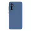 Connect Samsung Galaxy A35 5G Custodia in silicone soft touch premium blu mezzanotte