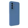 Connect Samsung Galaxy A35 5G Custodia in silicone soft touch premium blu mezzanotte