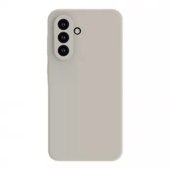 Connect Samsung Galaxy A35 5G Custodia in silicone soft touch premium argento