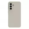 Connect Samsung Galaxy A55 5G Custodia in silicone soft touch premium argento