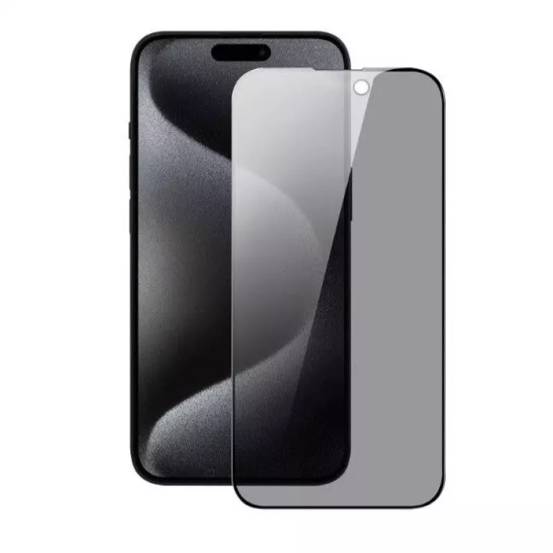 iLike Xiaomi Redmi Note 13 Pro 4G / Poco M6 Pro Privacy 2.5D Silk Full Cover Japan Glue anti-statico super resistente nero