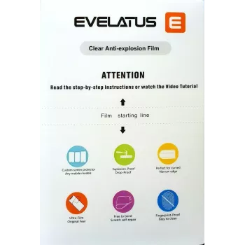 Evelatus pellicola idrogel universale per tablet per taglierina trasparente