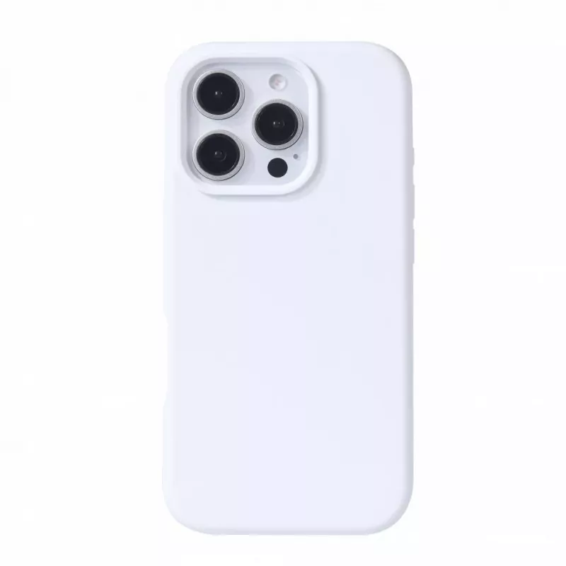 Evelatus Custodia in silicone soft touch Premium MagSafe per Apple iPhone 16 Pro Max bianco