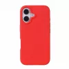 Evelatus Custodia in silicone soft touch MagSafe Premium per Apple iPhone 16 rosso