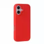 Evelatus Custodia in silicone soft touch MagSafe Premium per Apple iPhone 16 rosso