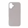 Evelatus Custodia in silicone soft touch MagSafe Premium per Apple iPhone 16 Plus argento