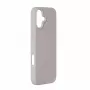 Evelatus Custodia in silicone soft touch MagSafe Premium per Apple iPhone 16 Plus argento