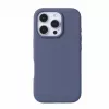 Evelatus Custodia in silicone soft touch MagSafe Premium per Apple iPhone 16 Pro blu mezzanotte