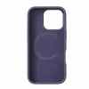 Evelatus Custodia in silicone soft touch MagSafe Premium per Apple iPhone 16 Pro Max blu mezzanotte