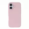 Evelatus Custodia in silicone soft touch Premium MagSafe per Apple iPhone 16 rosa sabbia