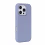 Evelatus Custodia in silicone soft touch Premium MagSafe per Apple iPhone 16 Pro Max grigio lavanda