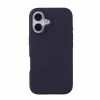 Evelatus Custodia in silicone soft touch Premium MagSafe per Apple iPhone 16 viola intenso