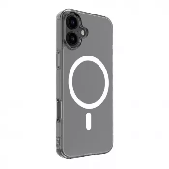 Evelatus Custodia trasparente Clear Case con MagSafe per Apple iPhone 16