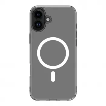 Evelatus Custodia trasparente Clear Case con MagSafe per Apple iPhone 16 Plus