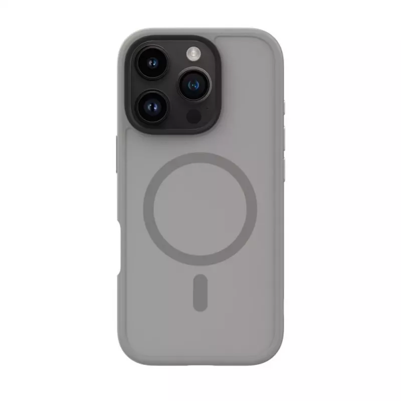 Evelatus Custodia Hybrid Case con MagSafe PC+TPU per Apple iPhone 16 Pro Max argento