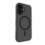 Evelatus Custodia Hybrid Case con MagSafe PC+TPU per Apple iPhone 16 nero