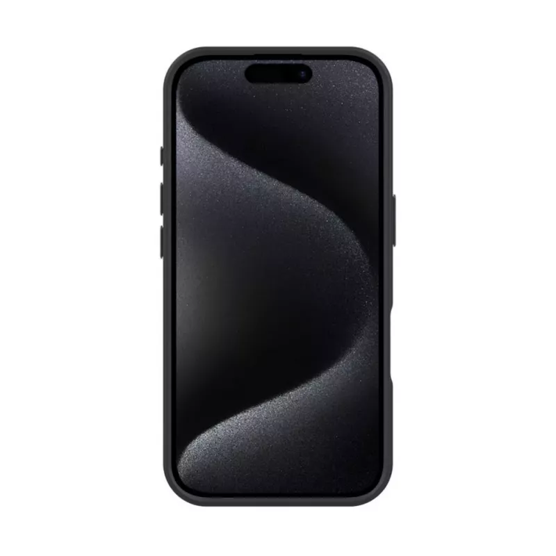 Evelatus Custodia Shield Case MagSafe e stand per Apple iPhone 16 argento opaco