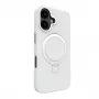 Evelatus Custodia Shield Case MagSafe e stand per Apple iPhone 16 argento opaco