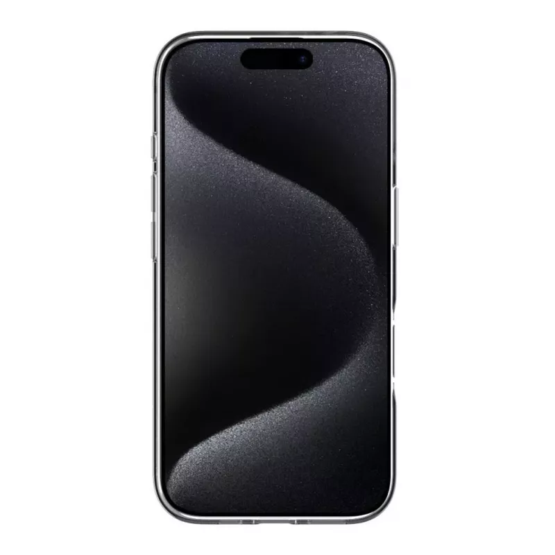 Evelatus Custodia in silicone trasparente Clear Case 1,5mm TPU per Apple iPhone 16 Pro Max