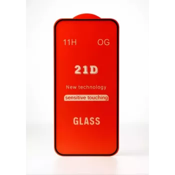 iLike Apple iPhone 16 Plus Vetro temperato Full Glue 21D (confezione da 2) nero