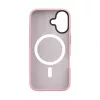 Evelatus Apple iPhone 16 Custodia ibrida compatibile MagSafe PC+TPU rosa