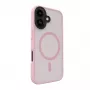 Evelatus Apple iPhone 16 Custodia ibrida compatibile MagSafe PC+TPU rosa