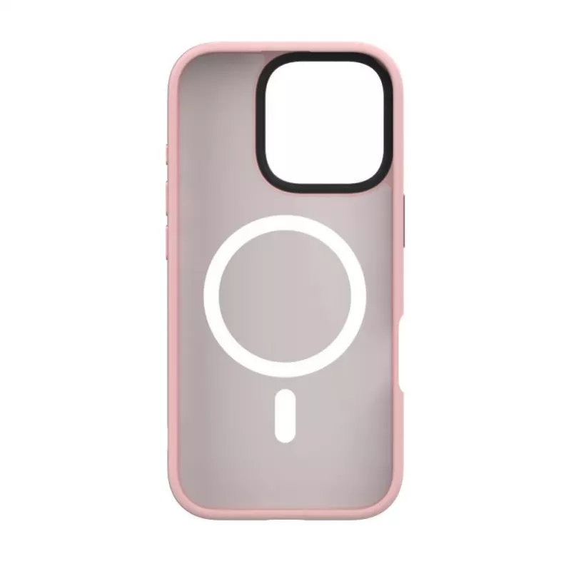 Evelatus Apple iPhone 16 Pro Max Custodia ibrida compatibile MagSafe PC+TPU rosa