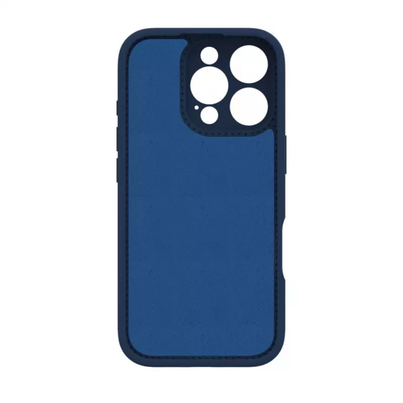 Evelatus Apple iPhone 16 Pro Premium MagSafe con supporto Soft Touch custodia in silicone blu scuro