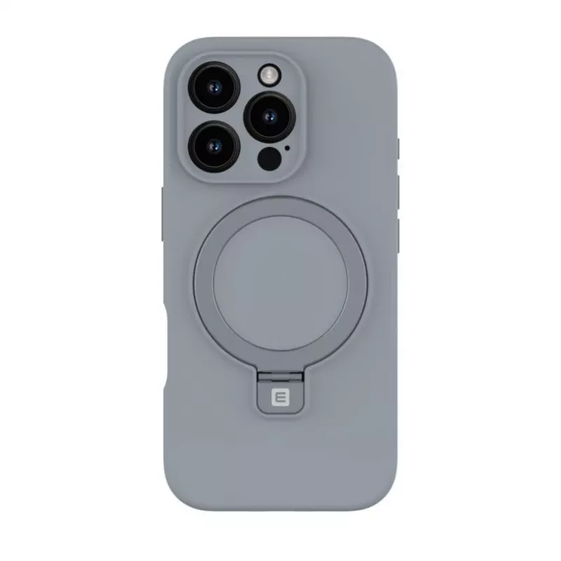Evelatus Apple iPhone 16 Pro Premium MagSafe con supporto Soft Touch custodia in silicone argento