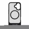 Evelatus Apple iPhone 16 Rubber Coated MagSafe con supporto custodia nero