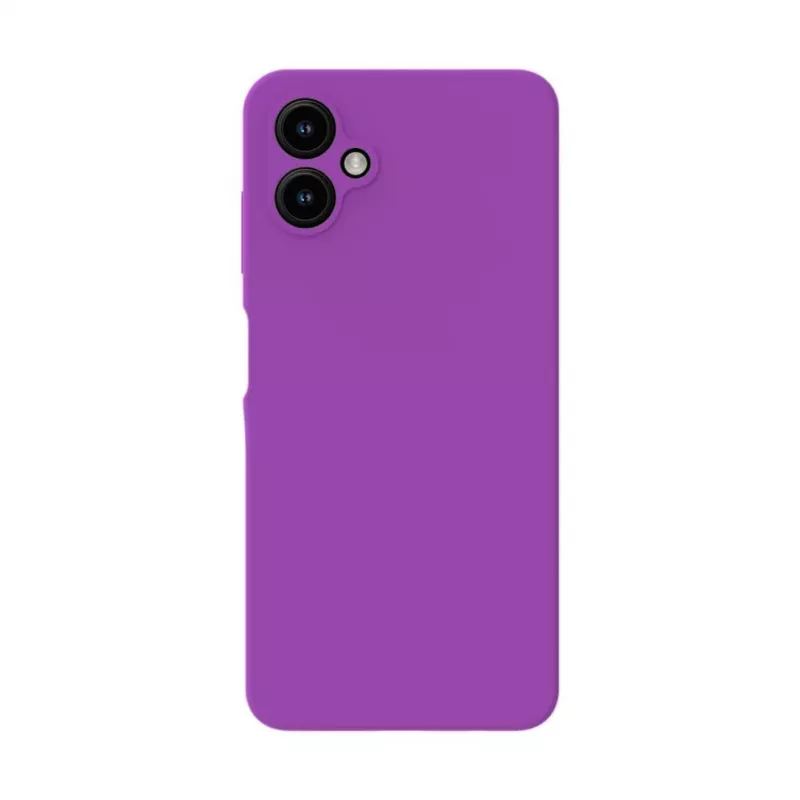 Evelatus Samsung Galaxy A06 5G cover in silicone Premium Magnetic Soft Touch Grape