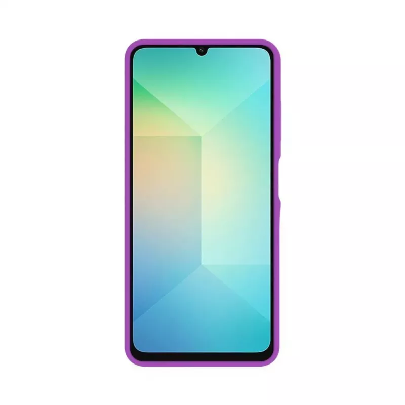 Evelatus Samsung Galaxy A06 5G cover in silicone Premium Magnetic Soft Touch Grape