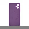 Evelatus Samsung Galaxy A06 5G cover in silicone Premium Magnetic Soft Touch Grape