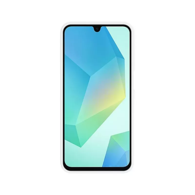 Evelatus Samsung Galaxy A16 5G cover in silicone Premium Magnetic Soft Touch bianco