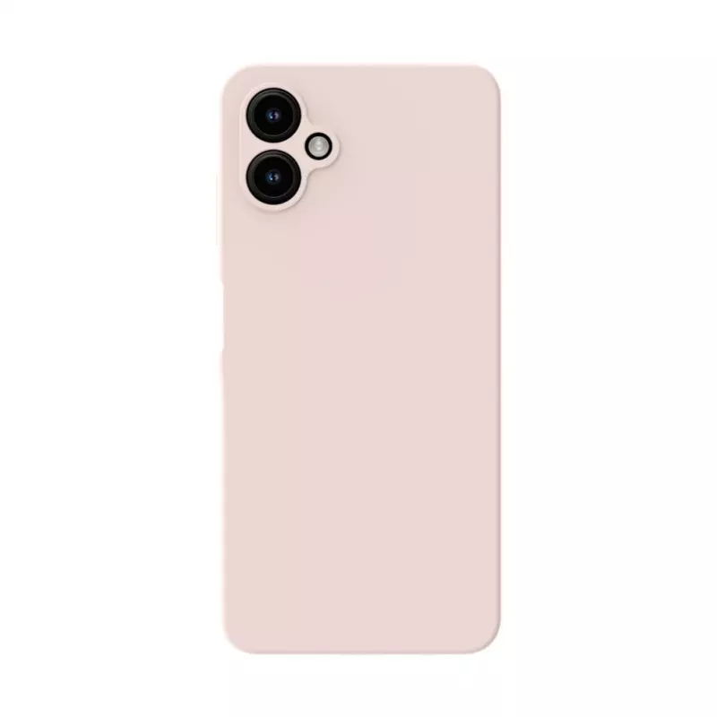 Evelatus Samsung Galaxy A06 5G cover in silicone Premium Magnetic Soft Touch Pink Sand